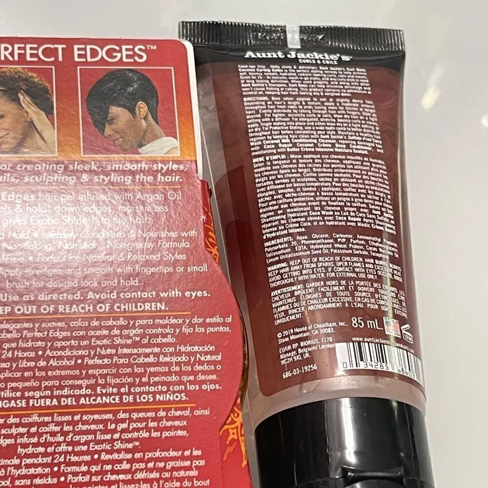 Wakati Detangler Creme Of Nature Perfect Edges Aunt Jackies Curl Boss Gel Bundle
